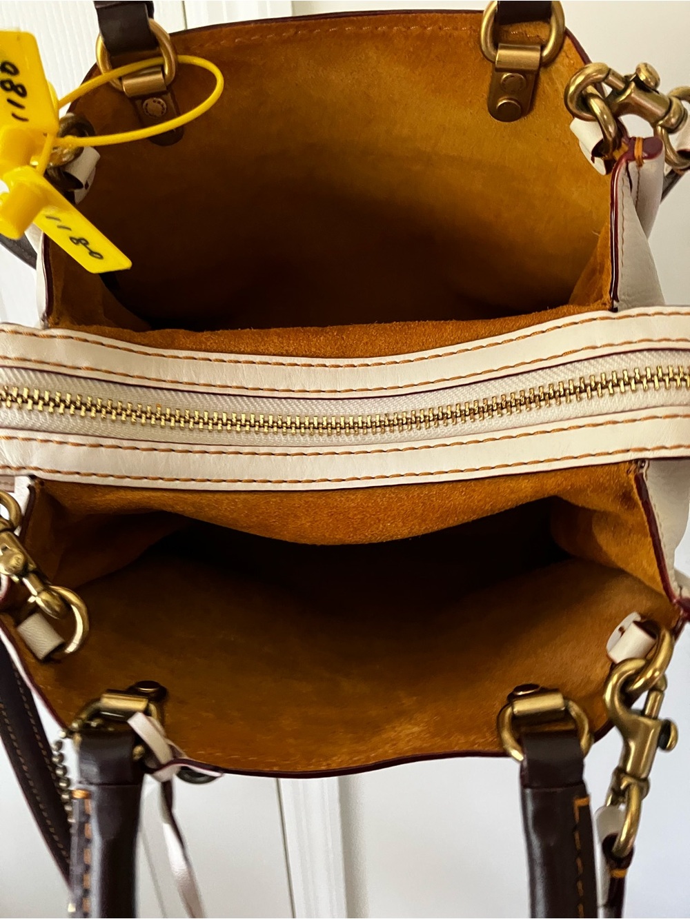Coach Rogue 25 Bag White - Picture 8 of 9
